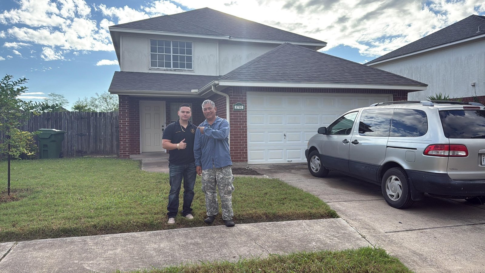 Complete shingle replacement and gutter installation in Brownsville, TX - Texas Construction Inc.